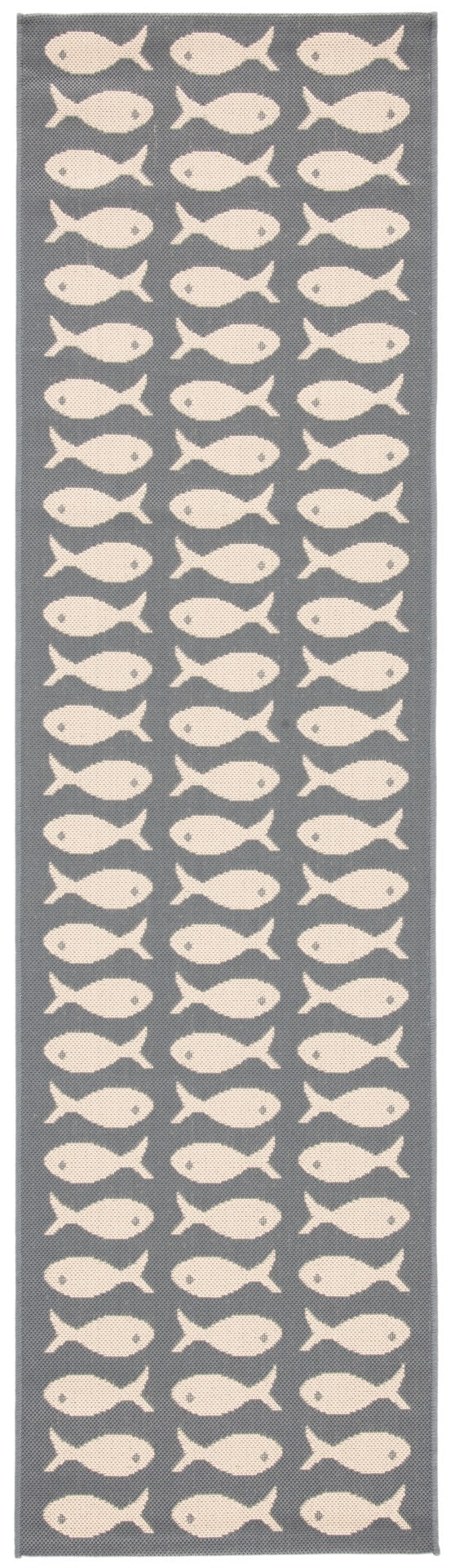 Safavieh Courtyard 6013 PowerLoomed 85.4% Polypropylene/10.4% Polyester/4.2% Latex Indoor/Outdoor Rug CY6013-236-5SQ