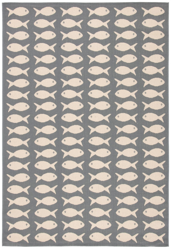 Safavieh Courtyard 6013 Power Loomed 85.4% Polypropylene/10.4% Polyester/4.2% Latex Outdoor Rug CY6013-236-9