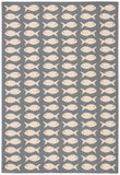 Safavieh Courtyard 6013 Power Loomed 85.4% Polypropylene/10.4% Polyester/4.2% Latex Outdoor Rug CY6013-236-9