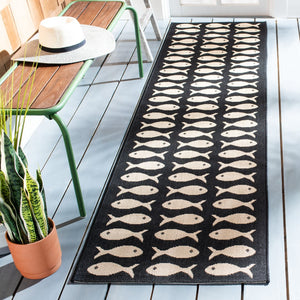Safavieh Courtyard 6013 Power Loomed 85.4% Polypropylene/10.4% Polyester/4.2% Latex Outdoor Rug CY6013-256-9