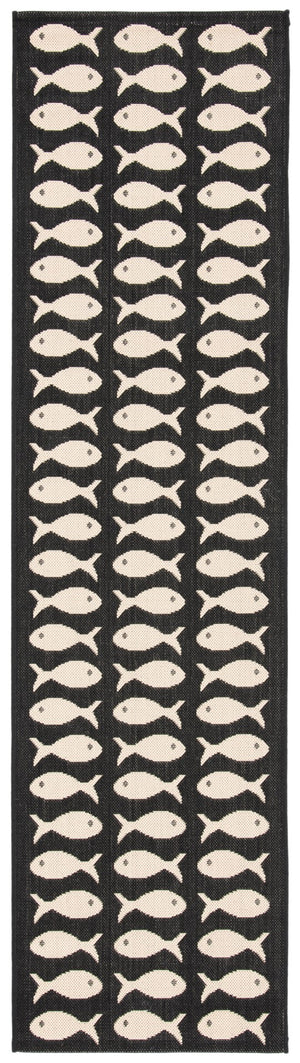 Safavieh Courtyard 6013 Power Loomed 85.4% Polypropylene/10.4% Polyester/4.2% Latex Outdoor Rug CY6013-256-9