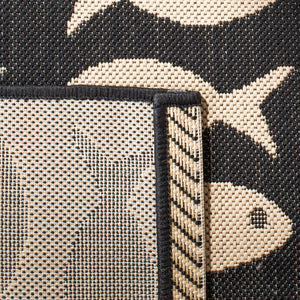 Safavieh Courtyard 6013 Power Loomed 85.4% Polypropylene/10.4% Polyester/4.2% Latex Outdoor Rug CY6013-256-9