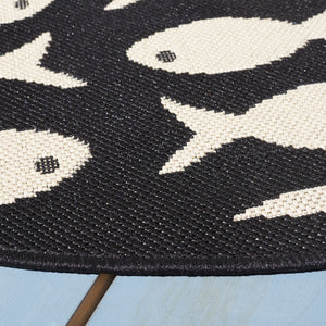 Safavieh Courtyard 6013 PowerLoomed 85.4% Polypropylene/10.4% Polyester/4.2% Latex Indoor/Outdoor Rug CY6013-256-8SQ