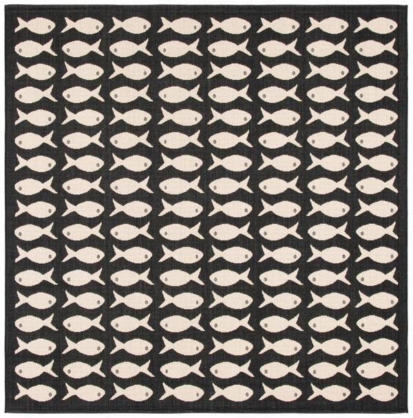 Safavieh Courtyard 6013 Power Loomed 85.4% Polypropylene/10.4% Polyester/4.2% Latex Outdoor Rug CY6013-256-9