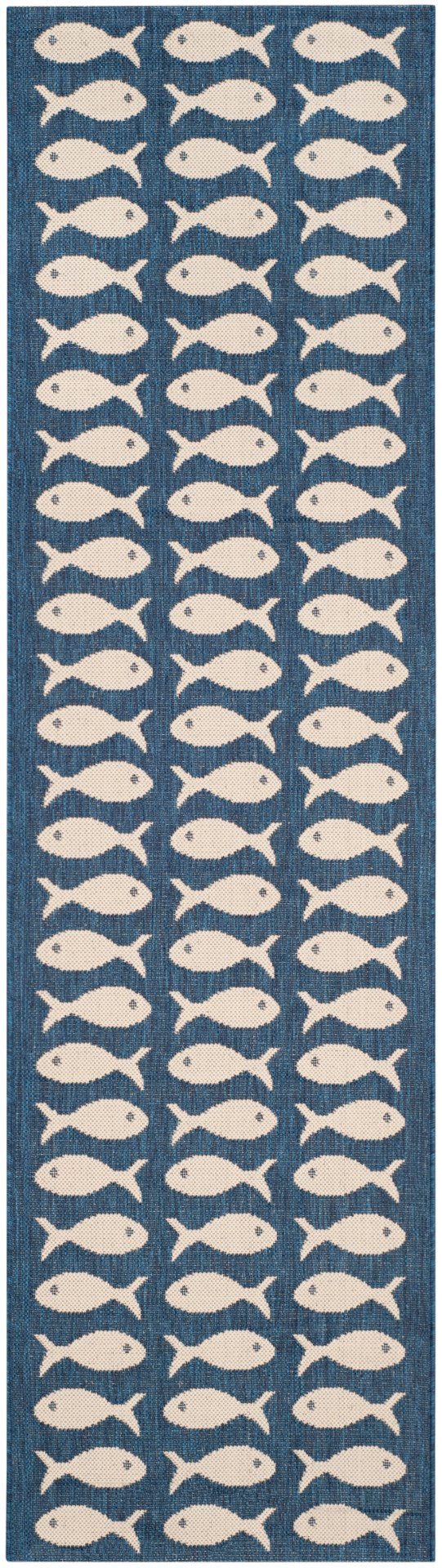 Safavieh Courtyard 6013 Power Loomed 85.4% Polypropylene/10.4% Polyester/4.2% Latex Outdoor Rug CY6013-268-5SQ