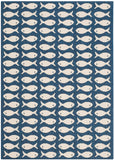 Safavieh Courtyard 6013 Power Loomed 85.4% Polypropylene/10.4% Polyester/4.2% Latex Outdoor Rug CY6013-268-5SQ