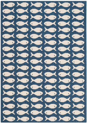 Safavieh Courtyard 6013 Power Loomed 85.4% Polypropylene/10.4% Polyester/4.2% Latex Indoor/Outdoor Rug CY6013-268-810