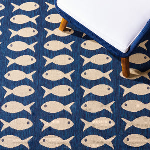 Safavieh Courtyard 6013 Power Loomed 85.4% Polypropylene/10.4% Polyester/4.2% Latex Indoor/Outdoor Rug CY6013-268-810