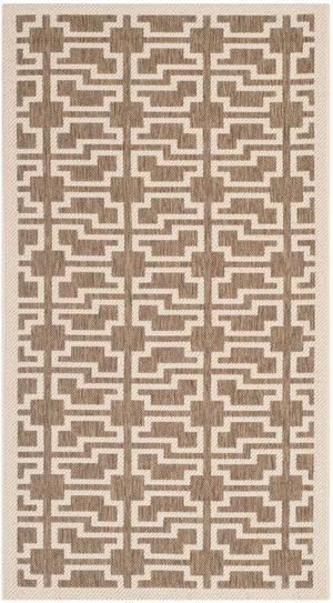 Safavieh Alys Power Loomed 85.4% Polypropylene/10.4% Polyester/4.2% Latex Outdoor Rug CY6015-242-4