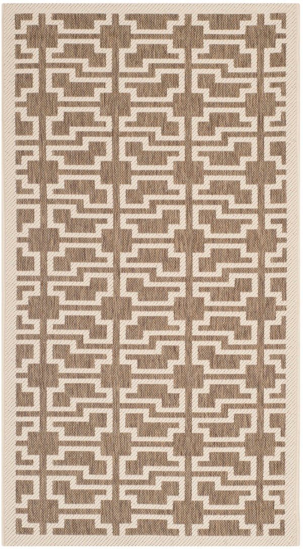 Safavieh Alys Power Loomed 85.4% Polypropylene/10.4% Polyester/4.2% Latex Outdoor Rug CY6015-242-4