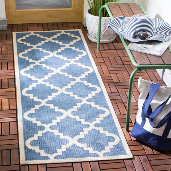 Safavieh Alys Power Loomed 85.4% Polypropylene/10.4% Polyester/4.2% Latex Outdoor Rug CY6015-243-27