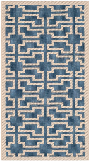 Safavieh Alys Power Loomed 85.4% Polypropylene/10.4% Polyester/4.2% Latex Outdoor Rug CY6015-243-2