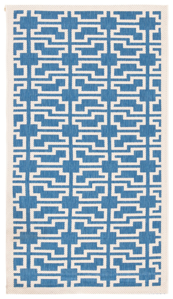 Safavieh Alys Power Loomed 85.4% Polypropylene/10.4% Polyester/4.2% Latex Outdoor Rug CY6015-243-3