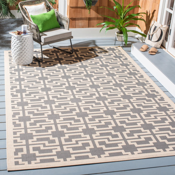 Safavieh Alys Power Loomed 85.4% Polypropylene/10.4% Polyester/4.2% Latex Outdoor Rug CY6015-246-4