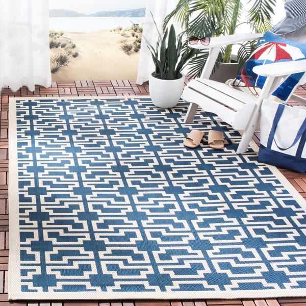 Safavieh Alys Power Loomed 85.4% Polypropylene/10.4% Polyester/4.2% Latex Outdoor Rug CY6015-268-4