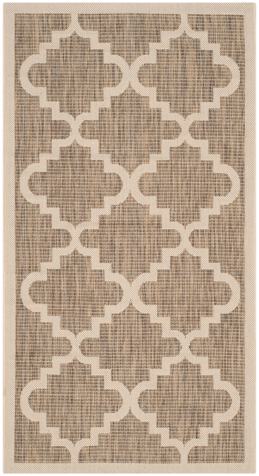 Safavieh Ashton Outdoor Power Loomed 85.4% Polypropylene/10.4% Polyester/4.2% Latex Outdoor Rug CY6017-242-4