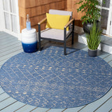 Safavieh Courtyard 6000 Power Loomed 85.4% Polypropylene/10.4% Polyester/4.2% Latex Indoor/Outdoor Rug CY6019-23321-9