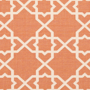 Safavieh Cy6032 Power Loomed 85.4% Polypropylene/10.4% Polyester/4.2% Latex Outdoor Rug CY6032-241-5R