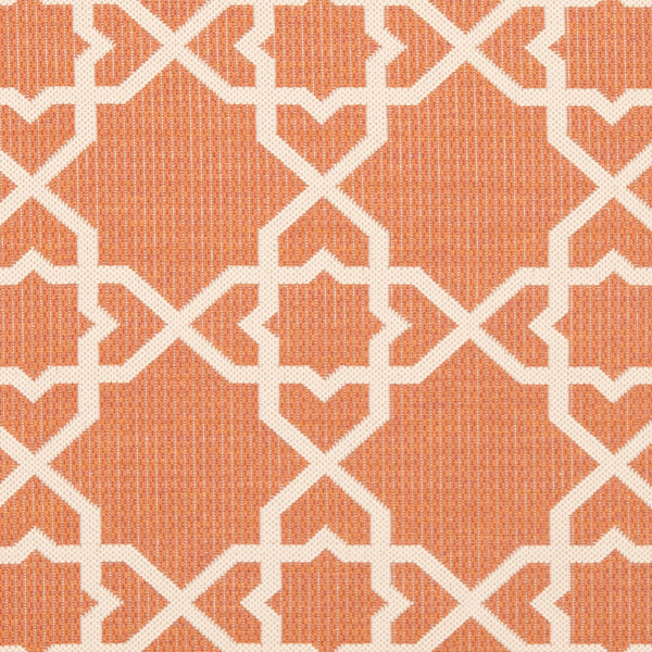 Safavieh Cy6032 Power Loomed 85.4% Polypropylene/10.4% Polyester/4.2% Latex Outdoor Rug CY6032-241-5R