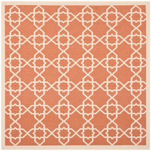 Safavieh Cy6032 Power Loomed 85.4% Polypropylene/10.4% Polyester/4.2% Latex Outdoor Rug CY6032-241-4
