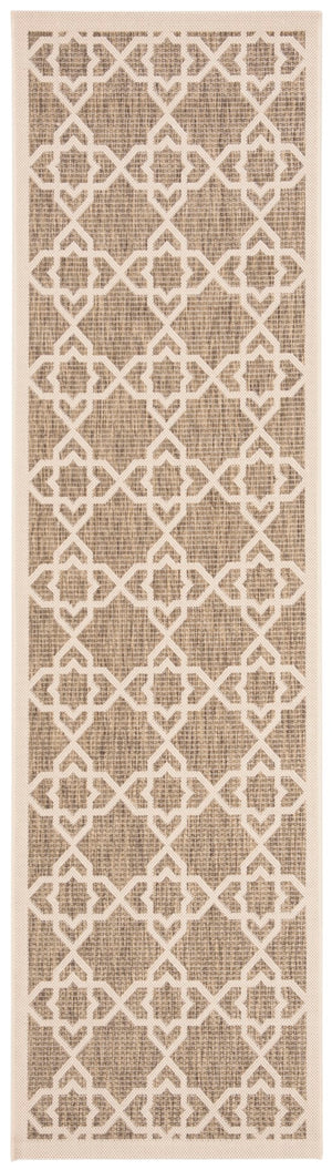 Safavieh Cy6032 Power Loomed 85.4% Polypropylene/10.4% Polyester/4.2% Latex Outdoor Rug CY6032-242-3