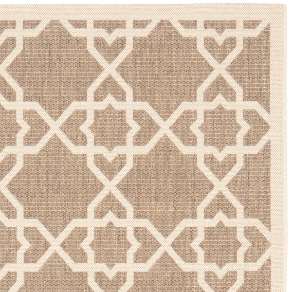 Safavieh Cy6032 Power Loomed 85.4% Polypropylene/10.4% Polyester/4.2% Latex Outdoor Rug CY6032-242-3