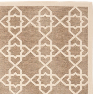 Safavieh Cy6032 Power Loomed 85.4% Polypropylene/10.4% Polyester/4.2% Latex Outdoor Rug CY6032-242-3