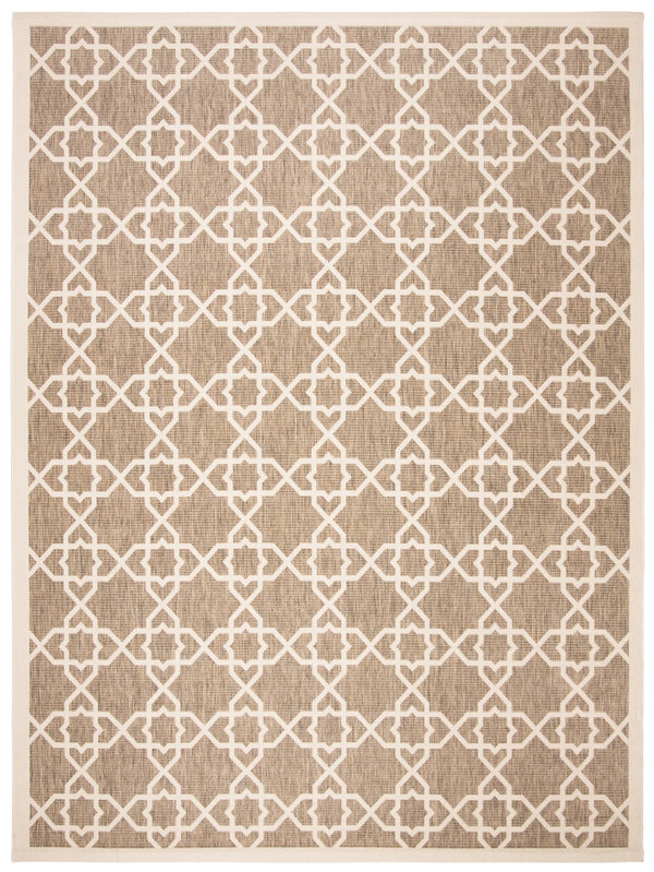 Safavieh Cy6032 Power Loomed 85.4% Polypropylene/10.4% Polyester/4.2% Latex Outdoor Rug CY6032-242-3