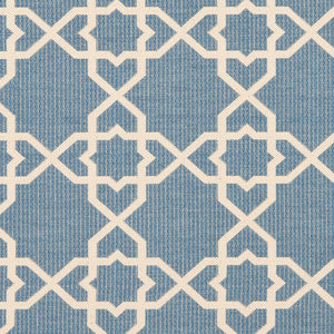 Safavieh Cy6032 Power Loomed 85.4% Polypropylene/10.4% Polyester/4.2% Latex Outdoor Rug CY6032-243-4