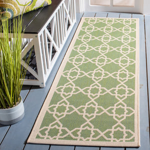 Safavieh Cy6032 Power Loomed 85.4% Polypropylene/10.4% Polyester/4.2% Latex Outdoor Rug CY6032-244-5R