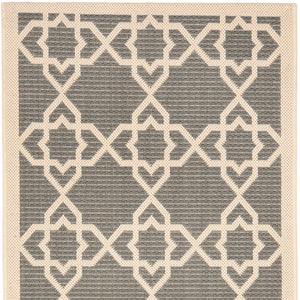 Safavieh Cy6032 Power Loomed 85.4% Polypropylene/10.4% Polyester/4.2% Latex Outdoor Rug CY6032-246-4