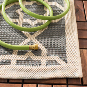 Safavieh Cy6032 Power Loomed 85.4% Polypropylene/10.4% Polyester/4.2% Latex Outdoor Rug CY6032-246-4