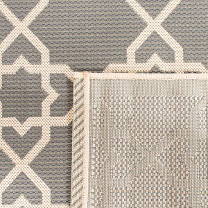 Safavieh Cy6032 Power Loomed 85.4% Polypropylene/10.4% Polyester/4.2% Latex Outdoor Rug CY6032-246-4