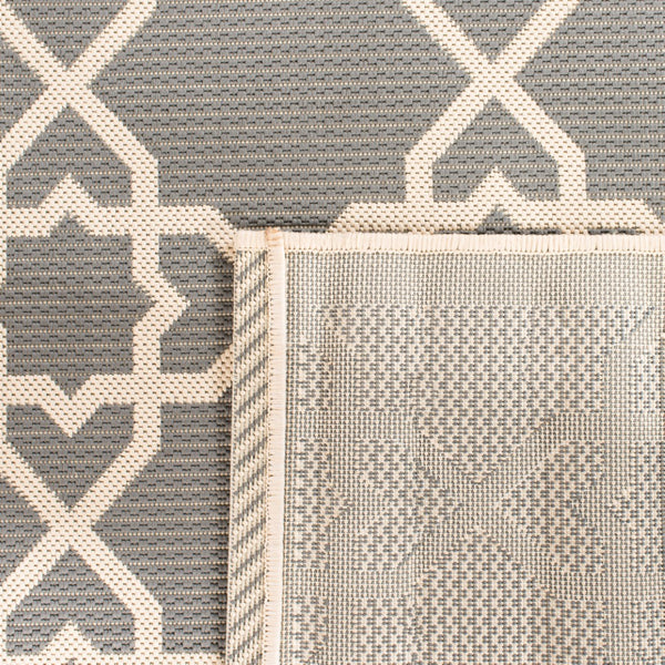 Safavieh Cy6032 Power Loomed 85.4% Polypropylene/10.4% Polyester/4.2% Latex Outdoor Rug CY6032-246-4