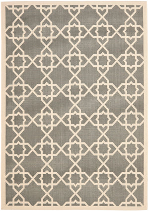 Safavieh Cy6032 Power Loomed 85.4% Polypropylene/10.4% Polyester/4.2% Latex Outdoor Rug CY6032-246-4
