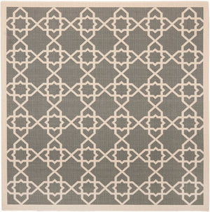 Safavieh Cy6032 Power Loomed 85.4% Polypropylene/10.4% Polyester/4.2% Latex Outdoor Rug CY6032-246-4