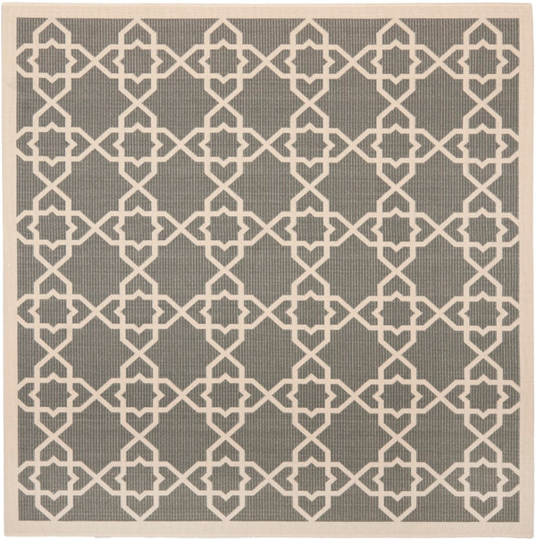 Safavieh Cy6032 Power Loomed 85.4% Polypropylene/10.4% Polyester/4.2% Latex Outdoor Rug CY6032-246-4