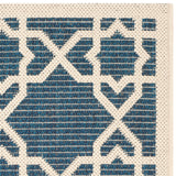 Safavieh Cy6032 Power Loomed 85.4% Polypropylene/10.4% Polyester/4.2% Latex Outdoor Rug CY6032-268-4SQ