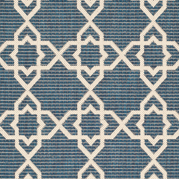 Safavieh Cy6032 Power Loomed 85.4% Polypropylene/10.4% Polyester/4.2% Latex Outdoor Rug CY6032-268-4SQ