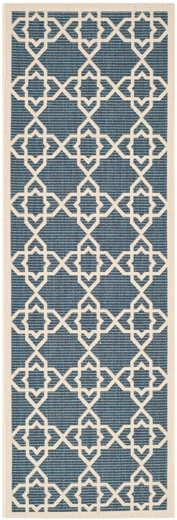 Safavieh Cy6032 Power Loomed 85.4% Polypropylene/10.4% Polyester/4.2% Latex Outdoor Rug CY6032-268-4SQ