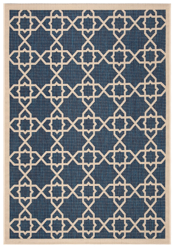 Safavieh Cy6032 Power Loomed 85.4% Polypropylene/10.4% Polyester/4.2% Latex Outdoor Rug CY6032-268-4SQ