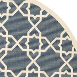 Safavieh Cy6032 Power Loomed 85.4% Polypropylene/10.4% Polyester/4.2% Latex Outdoor Rug CY6032-268-5R