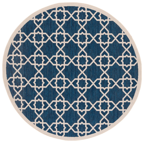 Safavieh Cy6032 Power Loomed 85.4% Polypropylene/10.4% Polyester/4.2% Latex Outdoor Rug CY6032-268-4SQ