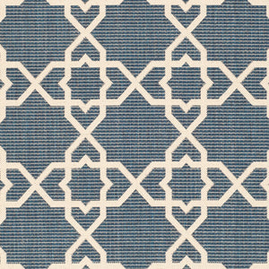 Safavieh Cy6032 Power Loomed 85.4% Polypropylene/10.4% Polyester/4.2% Latex Outdoor Rug CY6032-268-4SQ