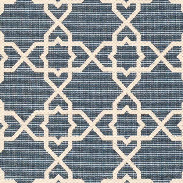 Safavieh Cy6032 Power Loomed 85.4% Polypropylene/10.4% Polyester/4.2% Latex Outdoor Rug CY6032-268-4SQ