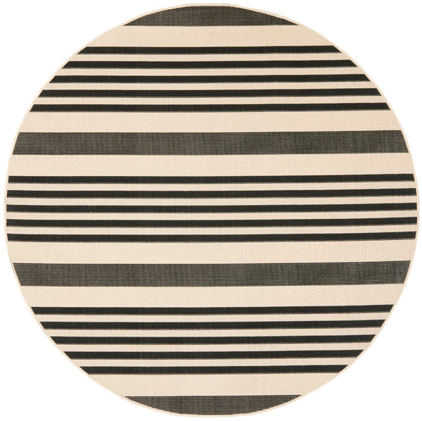 Safavieh Cy6062 Power Loomed 85.4% Polypropylene/10.4% Polyester/4.2% Latex Outdoor Rug CY6062-216-8SQ