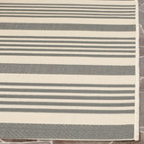 Safavieh Cy6062 Power Loomed 85.4% Polypropylene/10.4% Polyester/4.2% Latex Outdoor Rug CY6062-236-8SQ