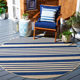 Safavieh Cy6062 Power Loomed 85.4% Polypropylene/10.4% Polyester/4.2% Latex Outdoor Rug CY6062-268-5SQ