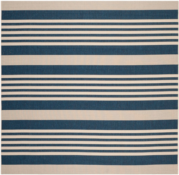 Safavieh Cy6062 PowerLoomed 85.4% Polypropylene/10.4% Polyester/4.2% Latex Indoor/Outdoor Rug CY6062-268-7SQ