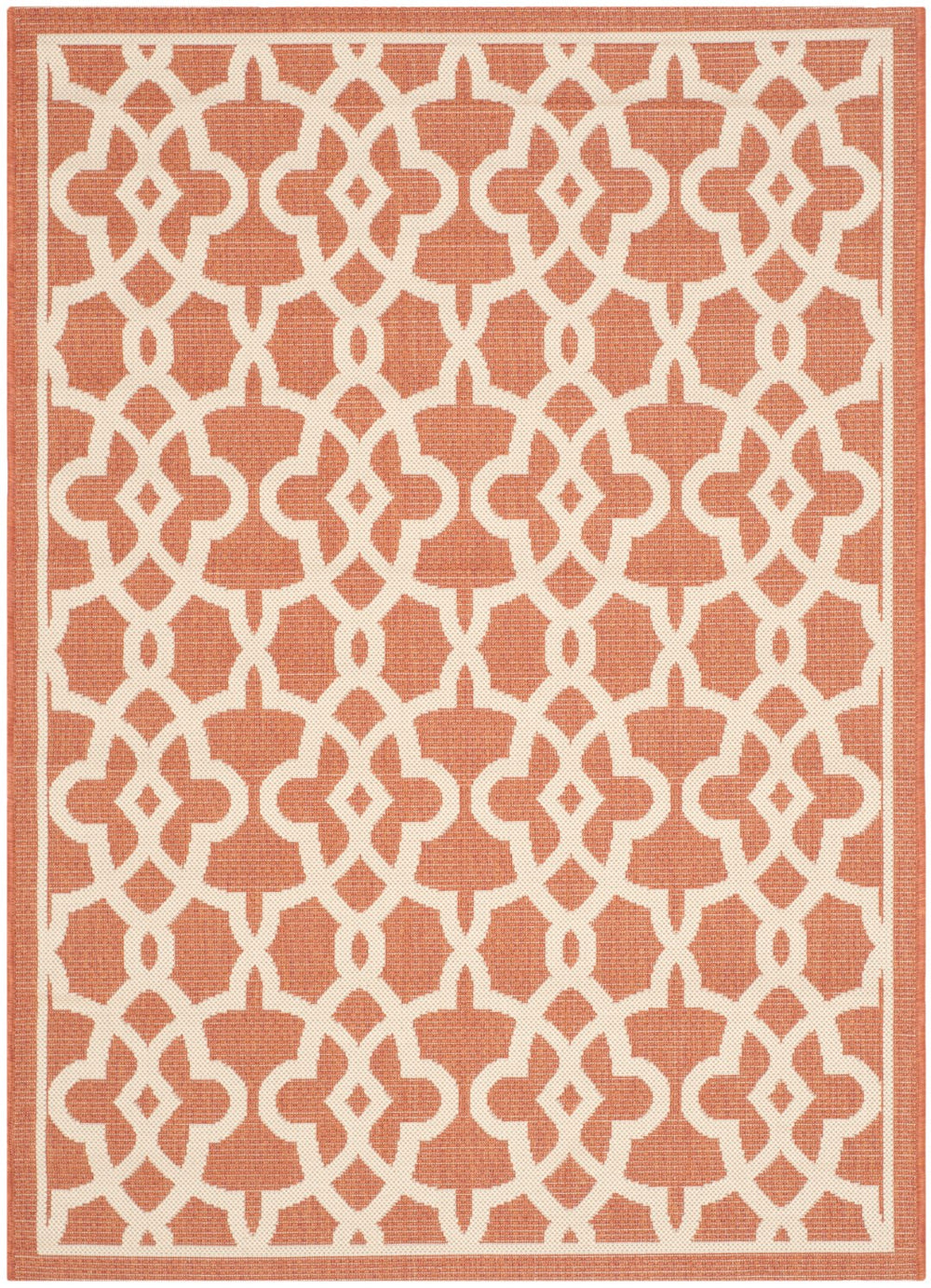 Safavieh Eeaufort Power Loomed 85.4% Polypropylene/10.4% Polyester/4.2% Latex Outdoor Rug CY6071-241-38